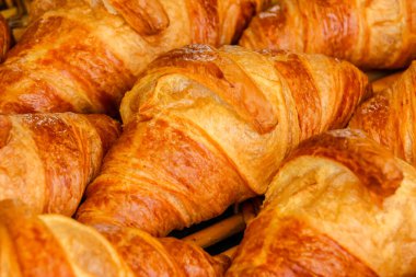 Floransa, İtalya - Eylül 2018. Floransa 'nın lezzetli sokak yemekleri.