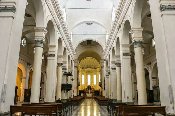 Faenza Itália Circa Setembro 2018 Interiores Catedral Faenza Cattedrale San — Fotografia de Stock