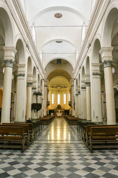 Faenza Olaszország Nagyjából 2018 Szeptember Faenza Katedrális Belső Terei Cattedrale — Stock Fotó
