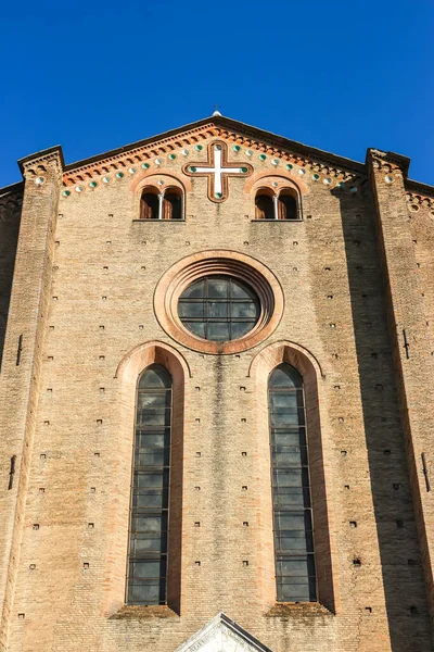 Bologna Italy Circa September 2018 波洛尼亚天主教教堂 Basilica San Francesco 的美丽建筑 — 图库照片