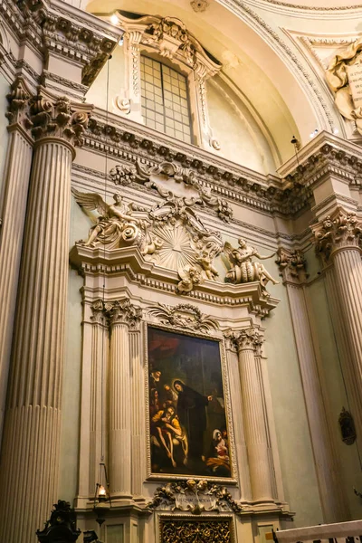 Bolonha Itália Circa Setembro 2018 Interiores Igreja Católica Santuario Santa — Fotografia de Stock