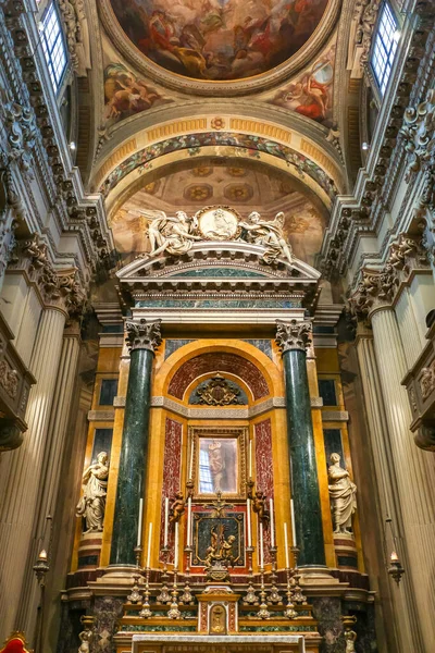 Bologne Italie Vers Septembre 2018 Intérieur Église Catholique Santuario Santa — Photo