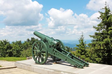  Rus eski topçu Shipka, Bulgaristan