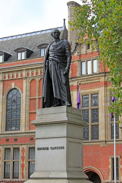 Statua George Canning a Londra — Foto Stock