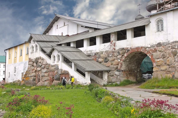 Трапезна комплекс Соловецький монастир, Росія — стокове фото