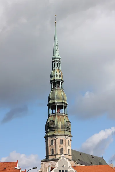Kościół luterański w Rydze, Łotwa — Zdjęcie stockowe