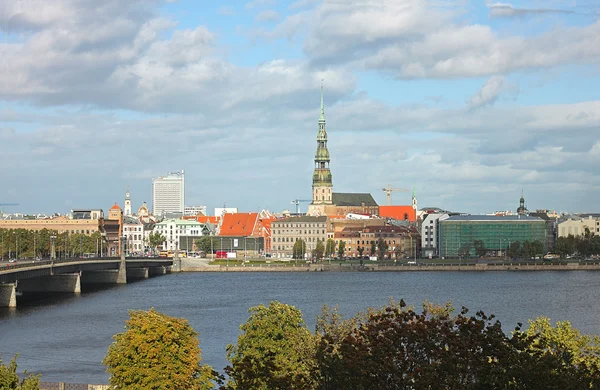 Utsikt över Riga, Lettland — Stockfoto