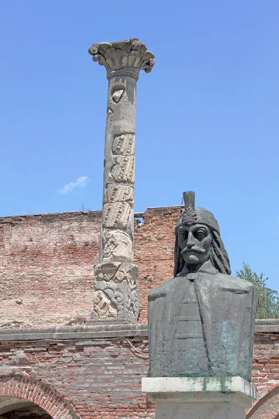 Vlad el Empalador, o Drácula. Bucarest, Rumania . — Foto de Stock