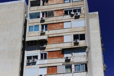 Atina, Yunanistan 'daki apartman manzarası, 12 Mart 2020.