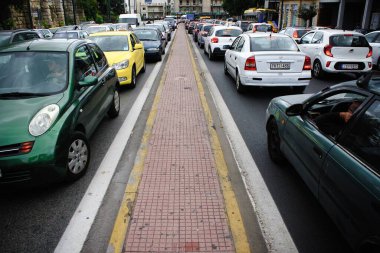 Yunanistan 'da 7-30 Kasım 2020 tarihleri arasında Covid-19 salgını - Atina, Yunanistan, 6 Kasım 2020.