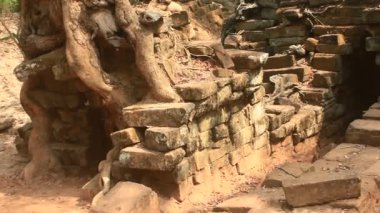 Kamboçya 'daki tapınak ve keşişler