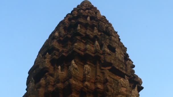 Tempel Und Mönche Kambodscha — Stockvideo