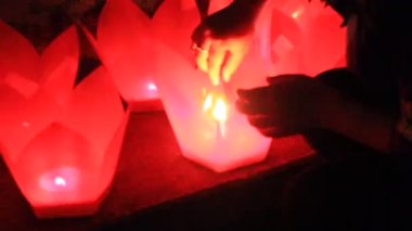 Mumlar geleneksel festival, vietnam