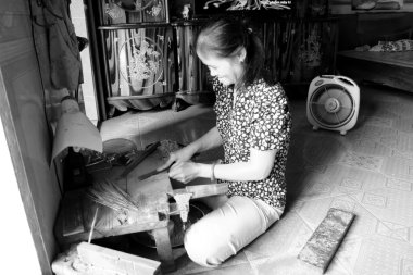 Kuyumcu hazırlanmış Gümüş Yüzükler