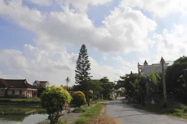 Aldeia rural do Vietname. Esta é uma característica especial de Vie — Fotografia de Stock