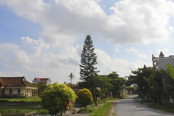 Aldeia rural do Vietname. Esta é uma característica especial de Vie — Fotografia de Stock