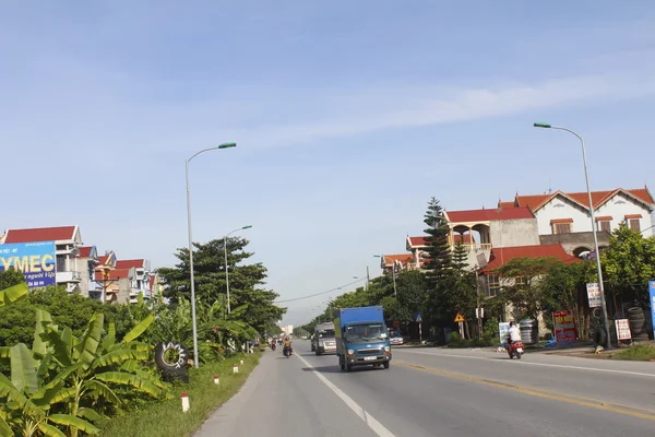 HAI DUONG, VIETNAM, JULHO 30: aldeia rural do Vietname. Isto é... — Fotografia de Stock