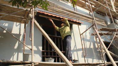 İnşaat İşçileri inşaat işçileri sıvalar evi