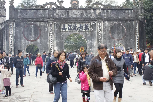 Gente asistió al festival tradicional — Foto de Stock