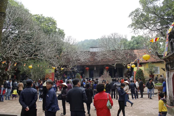 People attended traditional festival — Stock Photo, Image