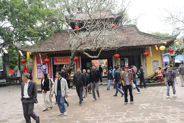 People attended traditional festival — Stock Photo, Image