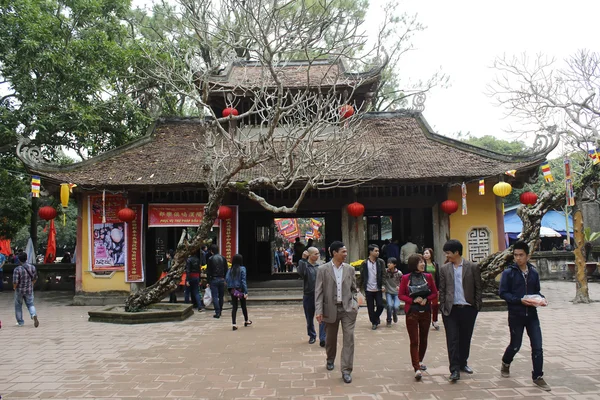 People attended traditional festival — Stock Photo, Image