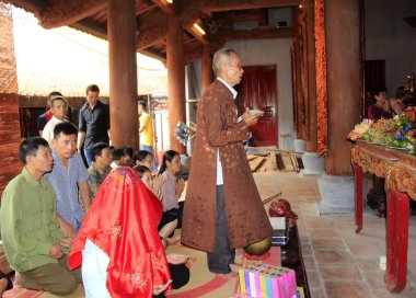 dini masters bir grup insana Tapınağı'nda mübarek v