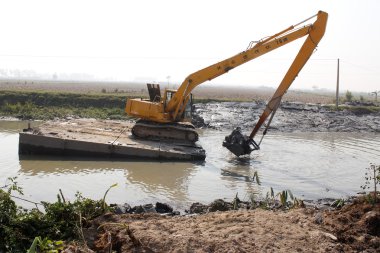 işçi ağır Ekskavatör inşaat evi kontrol 