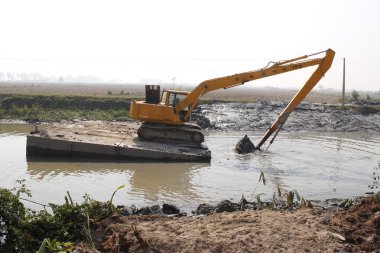işçi ağır Ekskavatör inşaat evi kontrol 