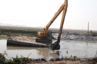 işçi ağır Ekskavatör inşaat evi kontrol 