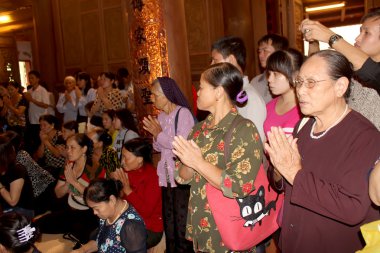  Grup insanların töreni Tapınağı, vietnam 