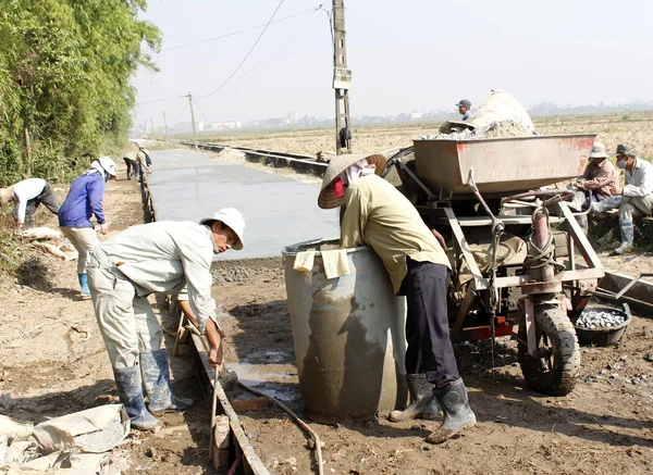 Beton yol tamiri — Stok fotoğraf