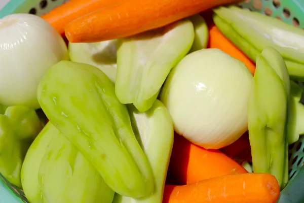 De groenten en het fruit — Stockfoto