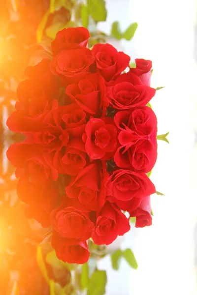 Krásnou kytici růží — Stock fotografie