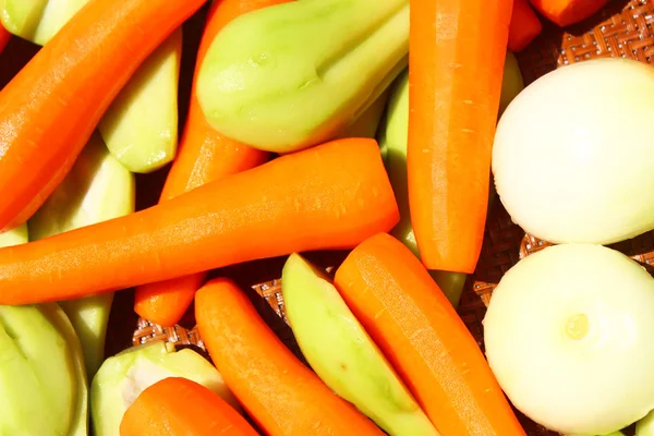 Grøntsagerne og frugterne - Stock-foto