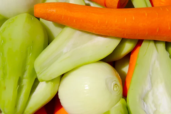 The vegetables and the fruits — Stock Photo, Image