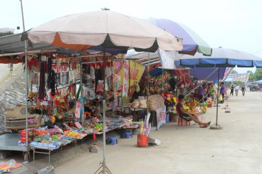 Hai Duong, Vietnam, Eylül, 8: Hayat Vietnamca satıcının m