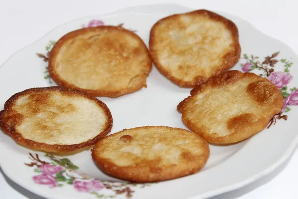 Torta di patate dolci fritte — Foto Stock