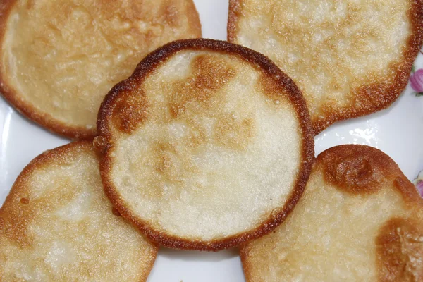 Torta di patate dolci fritte — Foto Stock