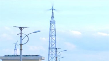 Rotor Rüzgar ve gökyüzü