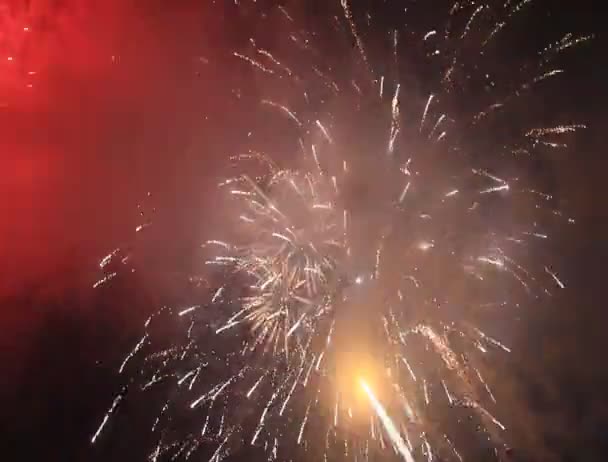 Nouvel an feux d'artifice — Video
