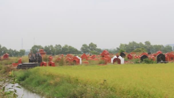 Cimetière en Asie — Video