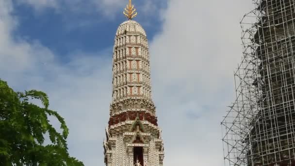 Emerald buddha-templet i bangkok — Stockvideo