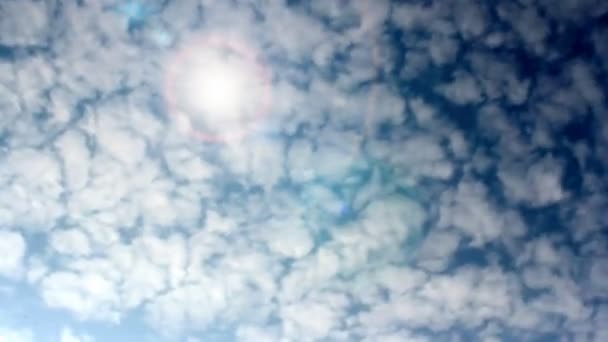 Wolken am Himmel — Stockvideo