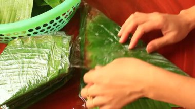 Pirinç unu ve etten oluşmuş kek yapmak 