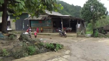 28 Ekim 2025. Mu Cang Chai, Yen Bai, Vietnam. Vietnam dağlarındaki köy.