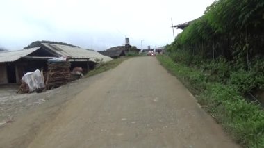 Vietnam dağındaki pirinç tarlaları