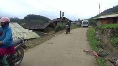 Vietnam dağındaki pirinç tarlaları