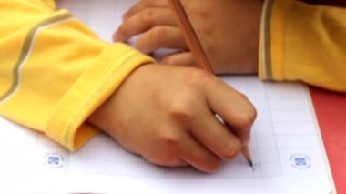 El yazma kitap üzerinde kelime