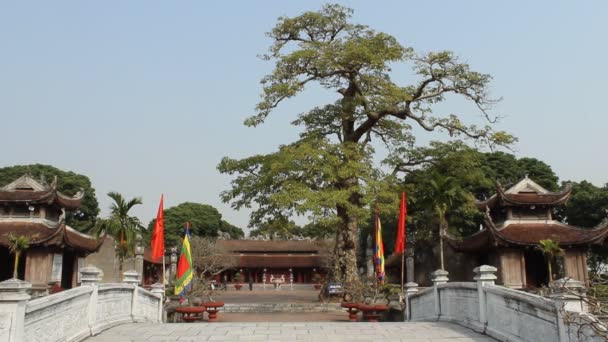 Tempel in Azië — Stockvideo